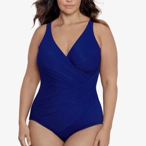 Miraclesuit Oceanus One-Piece Swimsuit, US 16W NWT Retails @$184